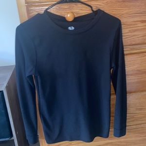 Black long sleeve thermal